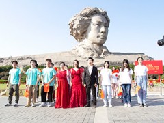 点金一鸣艺术培训学校国庆快闪活动